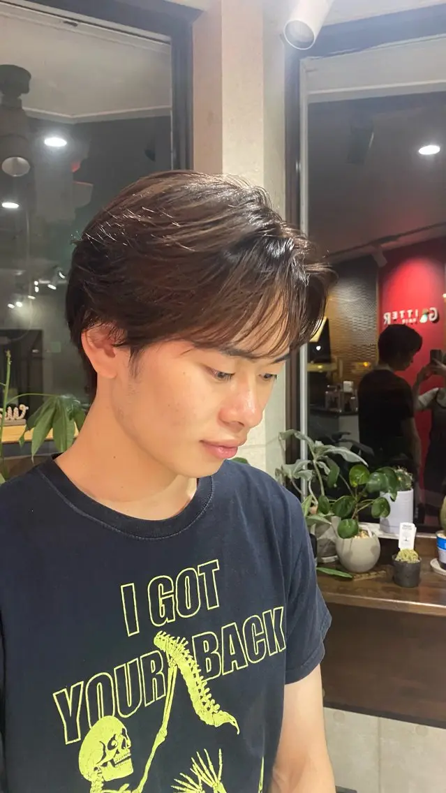 カラー ブラウンカラー ココアブラウン ヘアカラー 齋藤 茉紘のヘアスタイル
