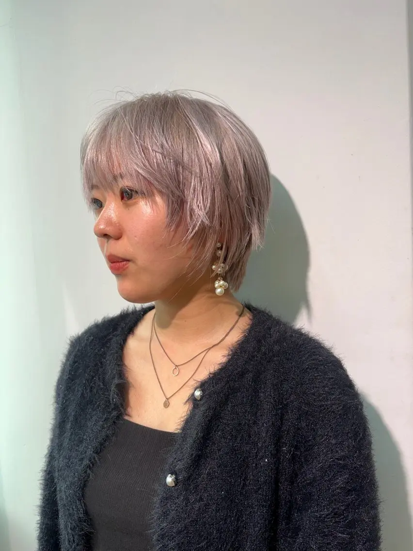 ショート カラー 🟧オシャレ女子多数 アツシ🟧のヘアスタイル