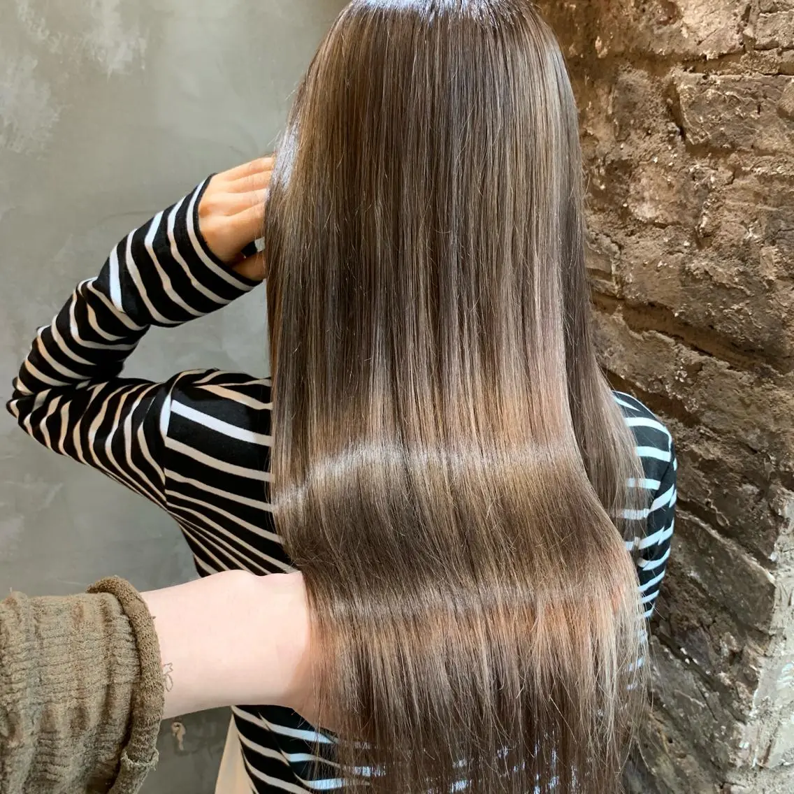 ロング カラー 髪質改善 Daisukiのヘアスタイル