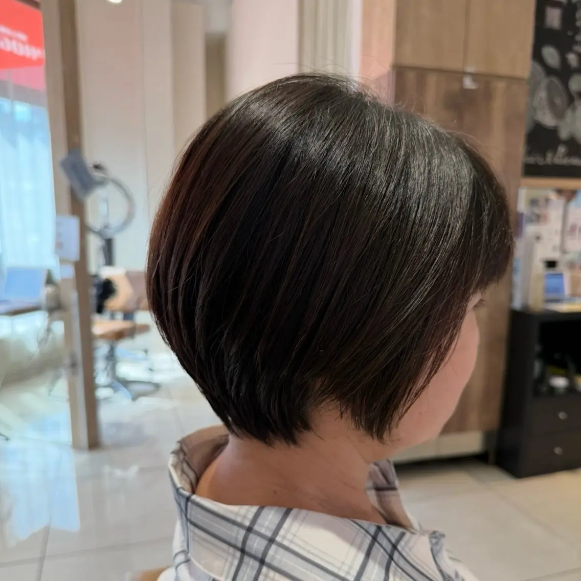 ショート ナチュラルカラー みずきのヘアスタイル