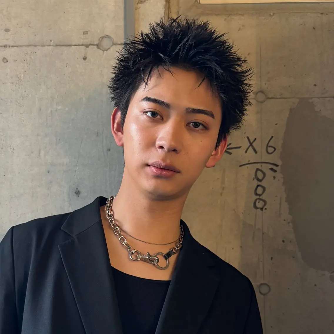 ショート パーマ メンズ メンズパーマ スパイキーショート ショートヘア カット パーマ トリートメント ヘアセット お悩み×垢抜け特化 KAYA/渋谷のヘアスタイル
