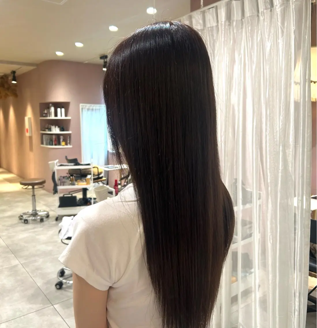 ロング カラー ブラウンカラー 透明感カラー ヘアカラー 京都丸太町/艶カラー /ナツキ🤍🫧のヘアスタイル