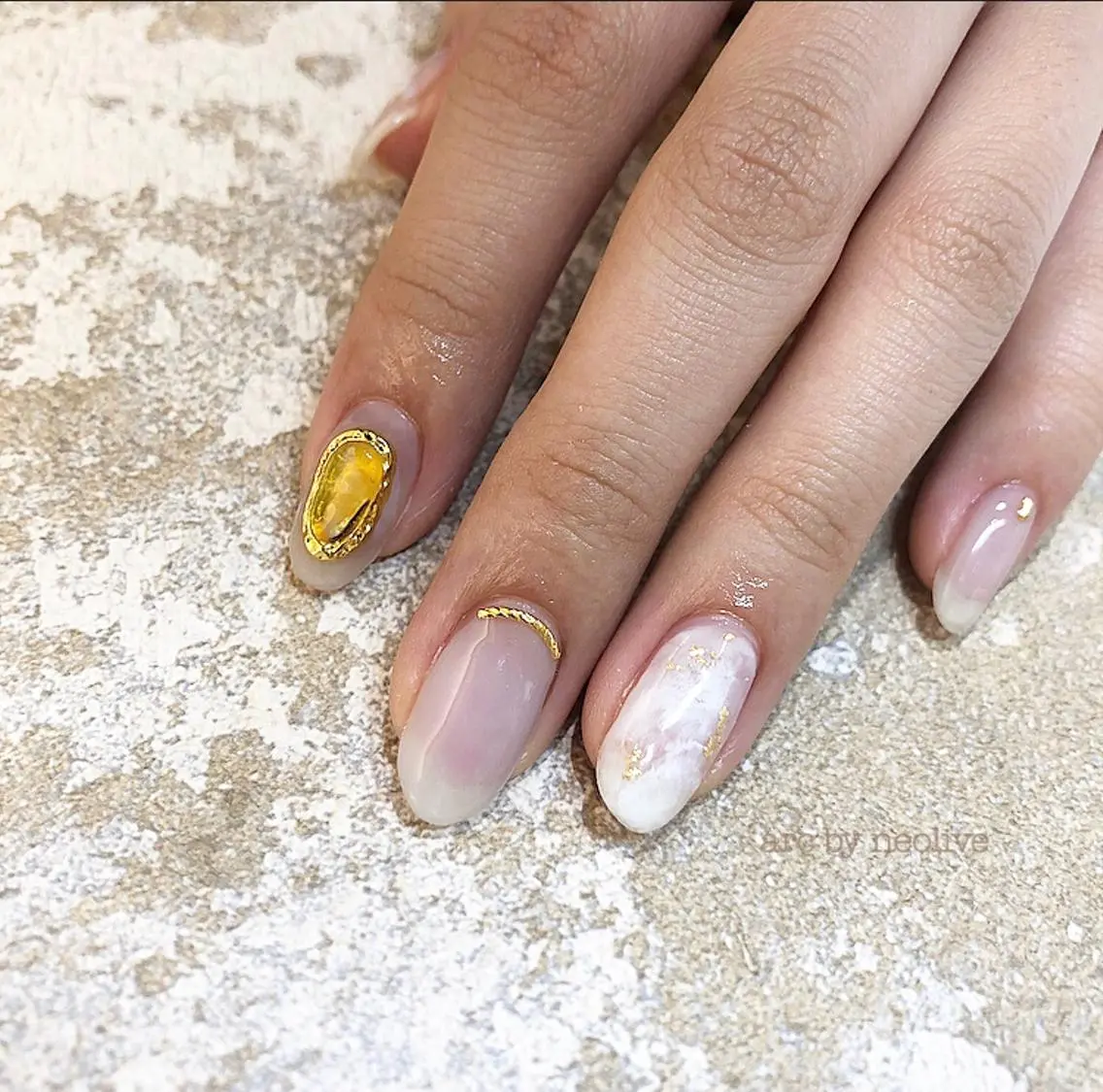 ネイル ニュアンスネイル rina eye&nailのマツエク・マツパデザイン