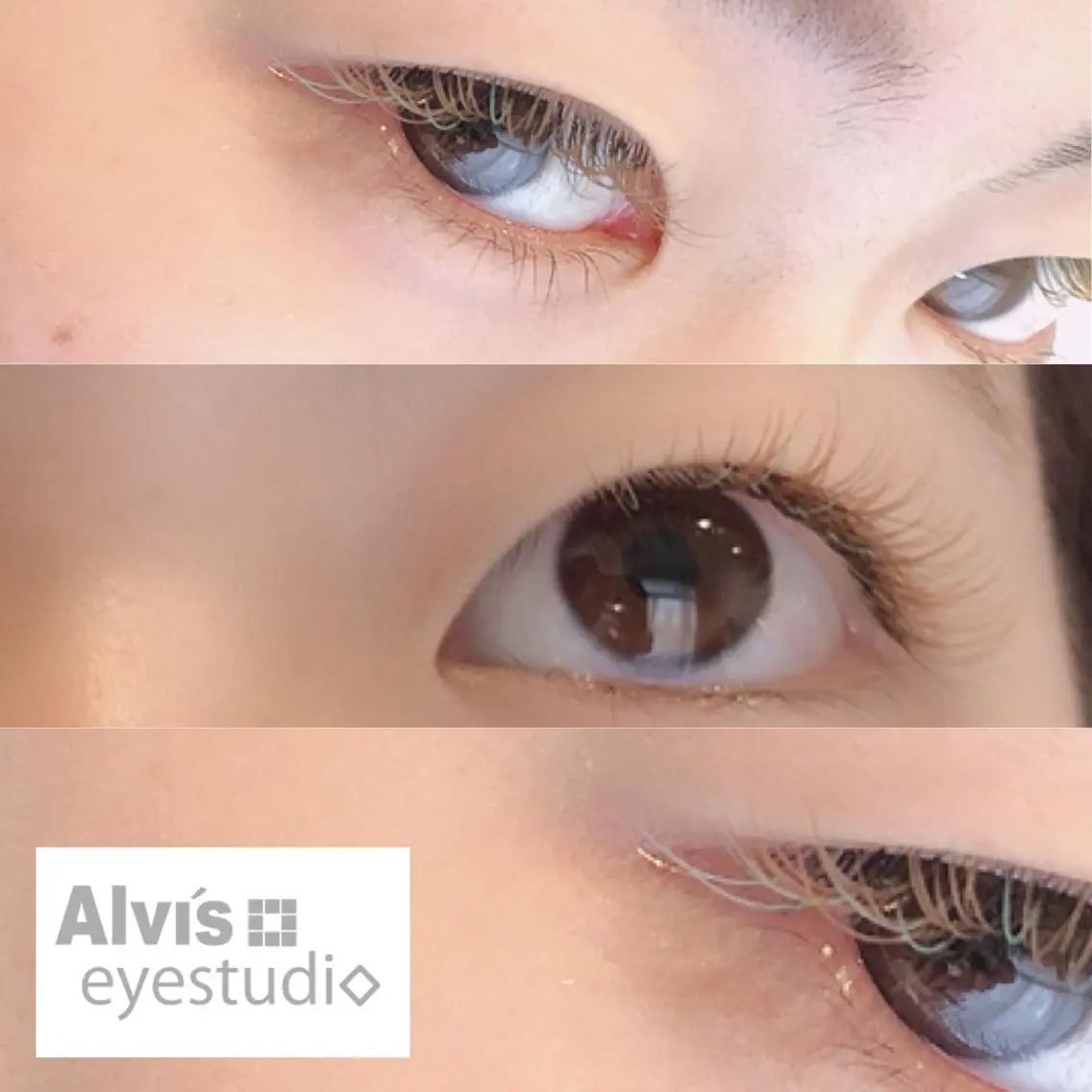 マツエク・マツパ カラーマツエク Alviseye studio清水千織のマツエク・マツパデザイン