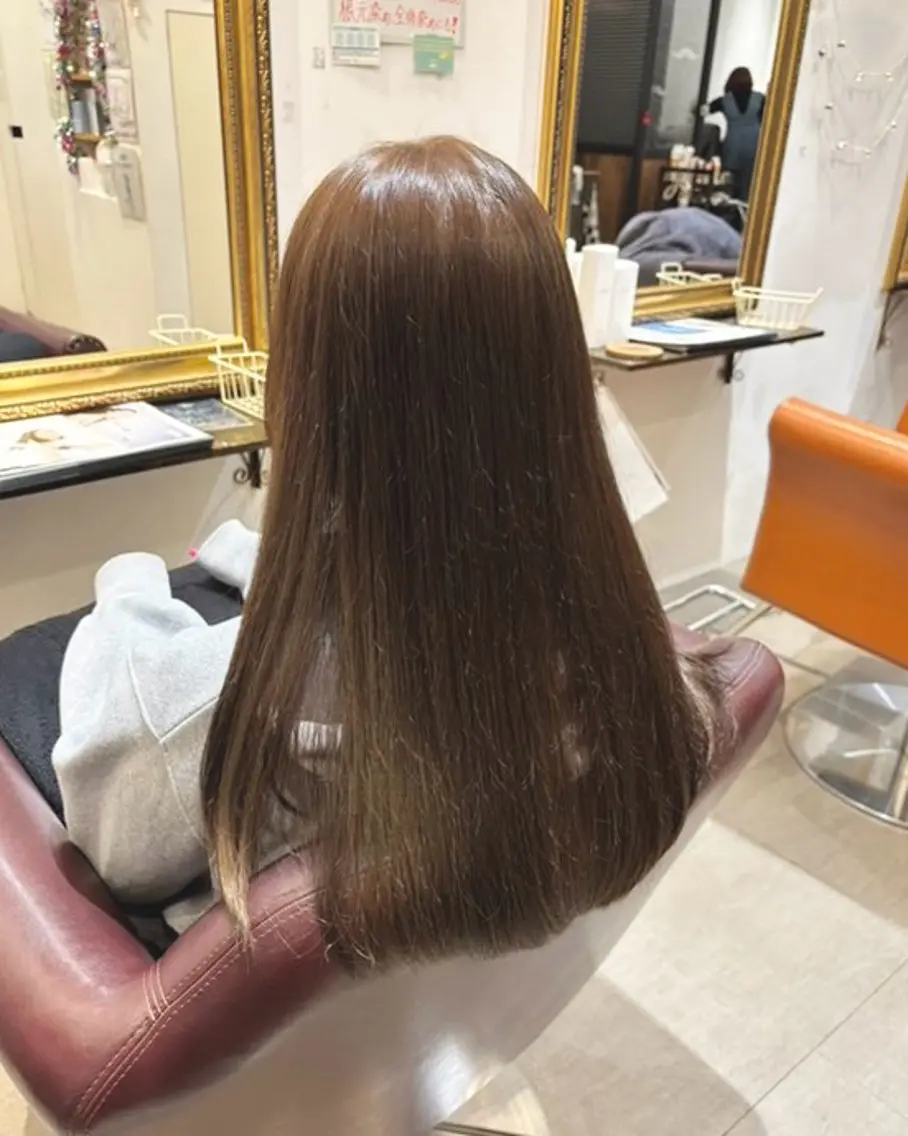 髪質改善ストレート＋カシミヤトリートメントの写真