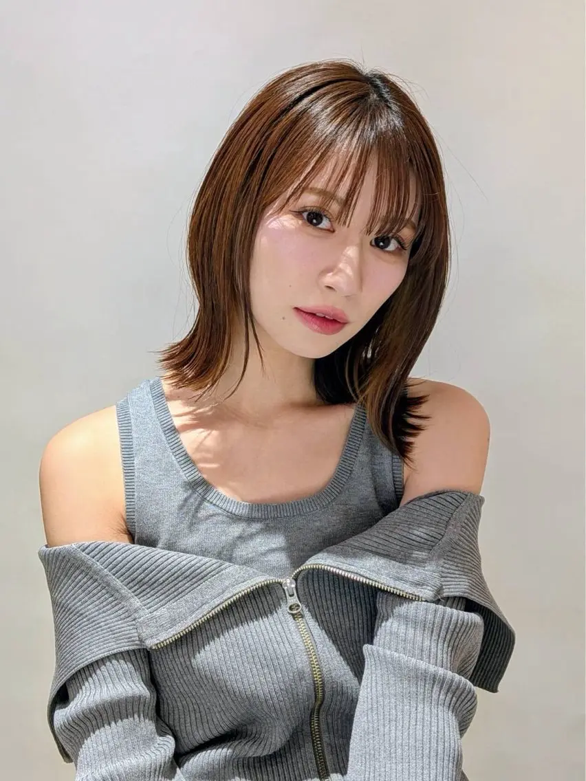 ショート カラー カット ヘアカラー 友成星来☆ レイヤー/髪質改善のヘアスタイル
