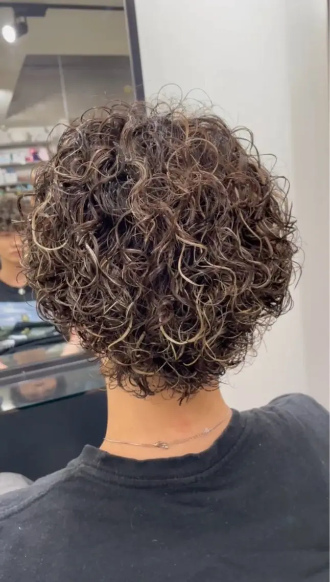 パーマ メンズ カット パーマ fifth 武正 琉生のヘアスタイル