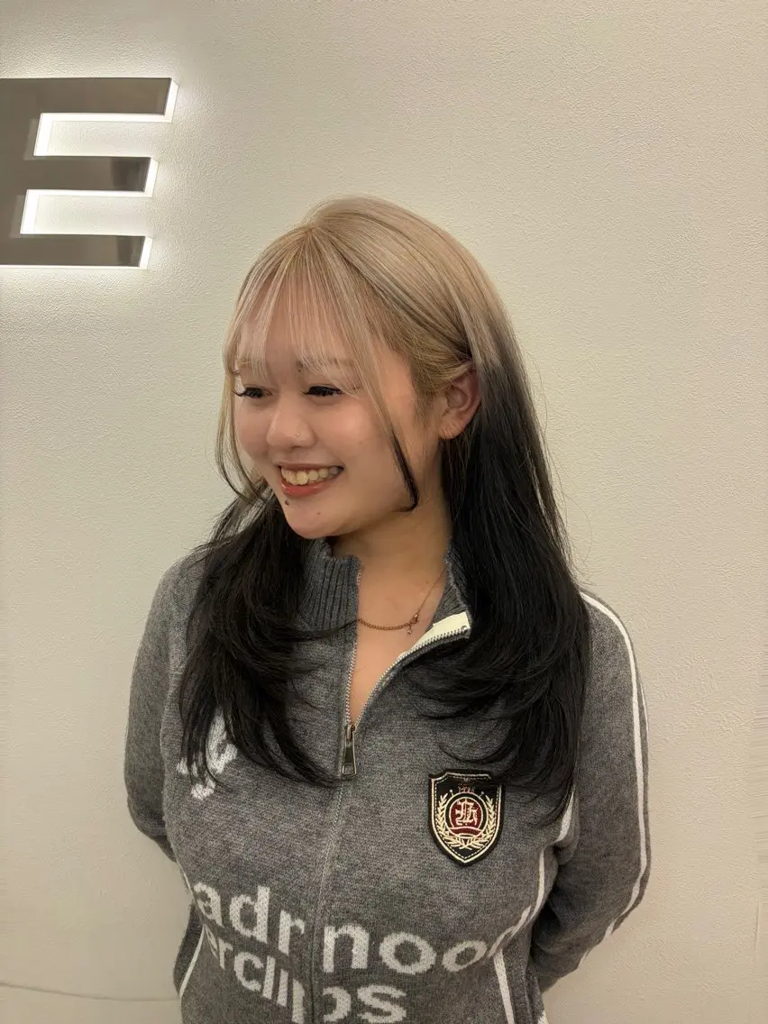 【U22限定】レイヤーカット🎀スタイリング🤍の写真