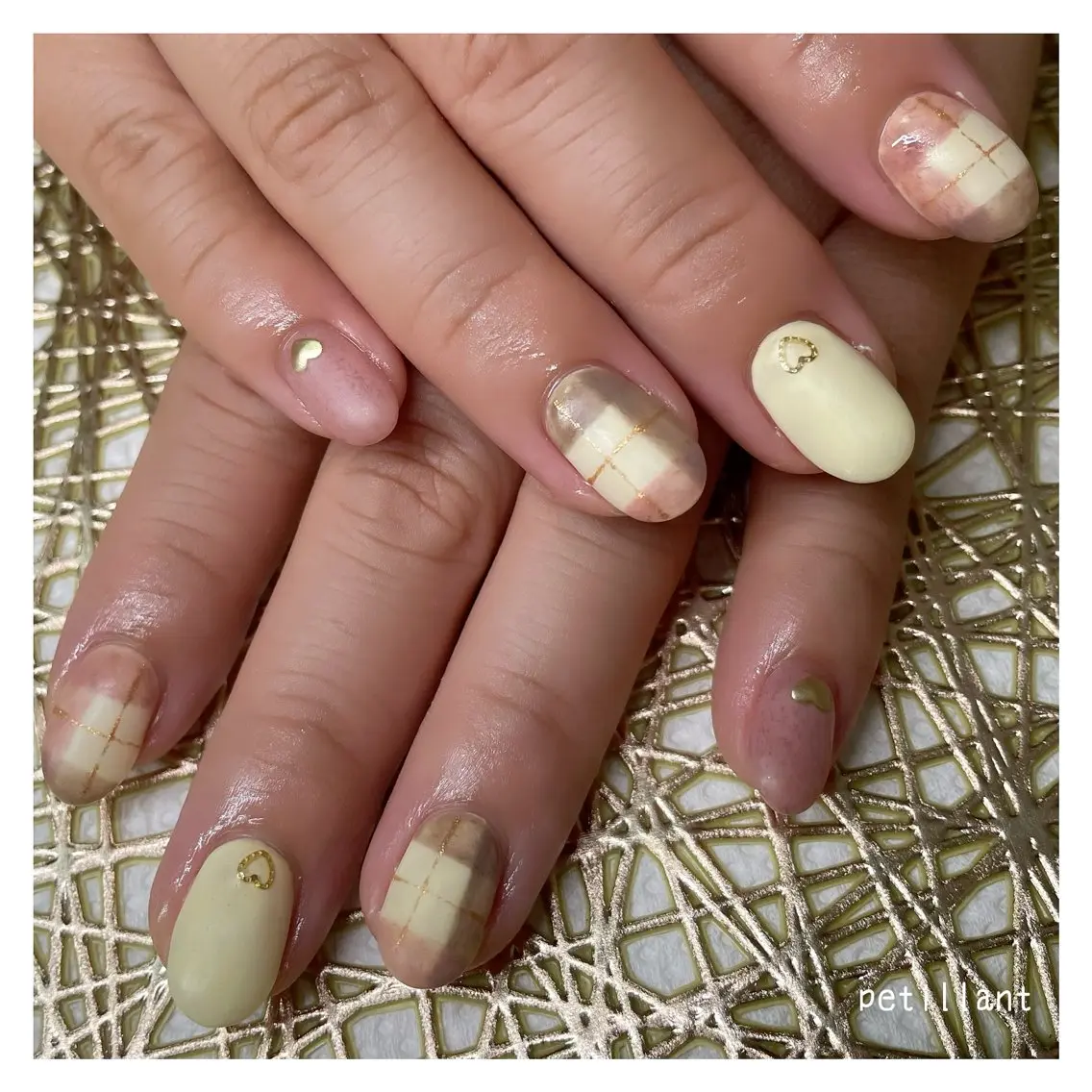 ネイル アートネイル nail salon petillantのネイルデザイン