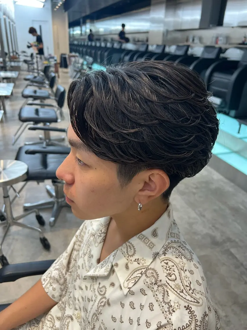 パーマ カット パーマ 川口 翔太郎（fifth）のヘアスタイル