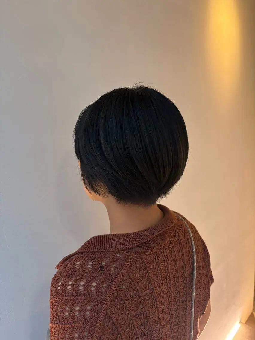 ショート ヘアカラー KOHARU🌺 /暗髪/透明感カラーのヘアスタイル