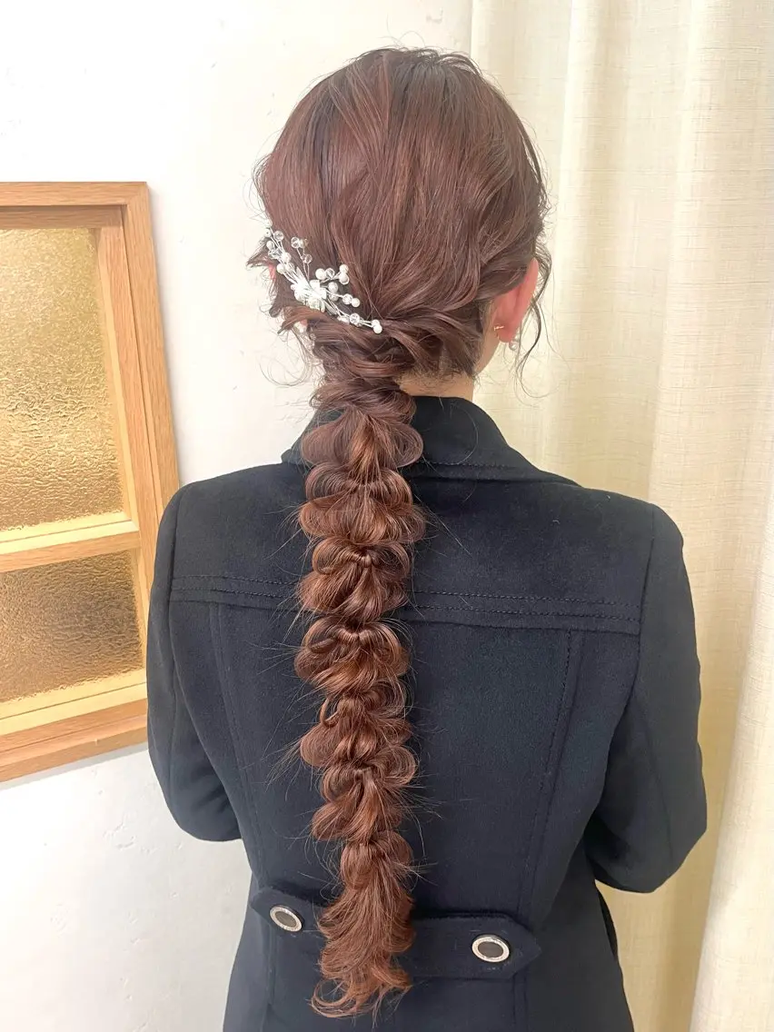 ヘアアレンジ ヘアセット 推し活/イベントヘア 🎀✨yuriのヘアスタイル