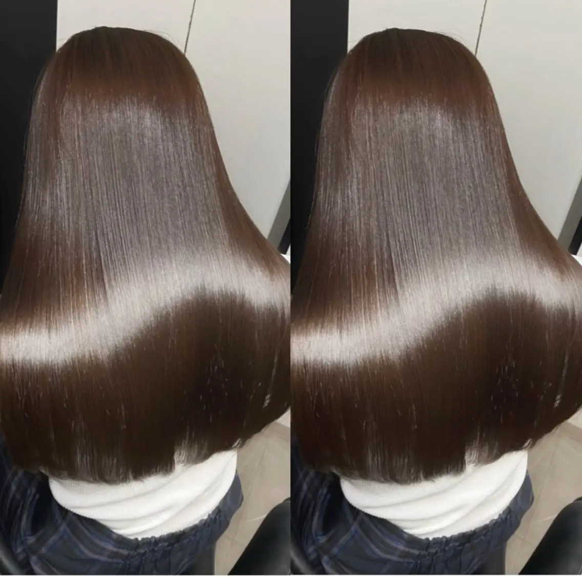 【高級美容液TR】カット+髪質改善カラー+髪質改善ULTOWA+リンゴ幹細胞の写真