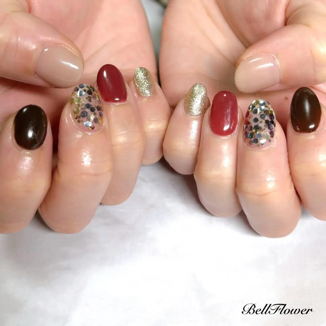ネイル Bell Flowerのネイルデザイン