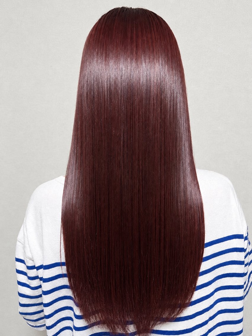 ロング カラー ヘアカラー makita cocoroのヘアスタイル