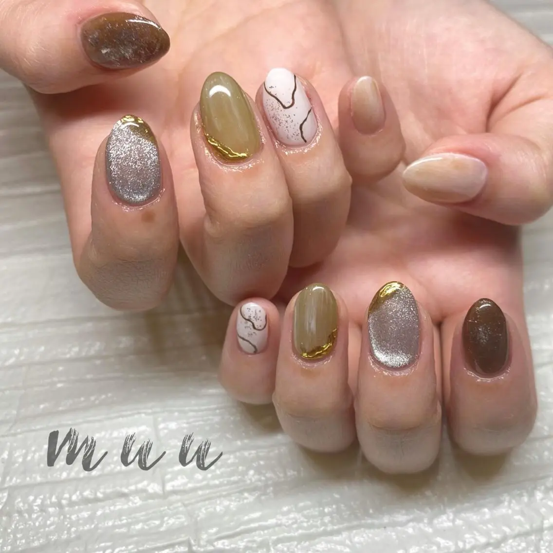 ネイル muu nailのネイルデザイン