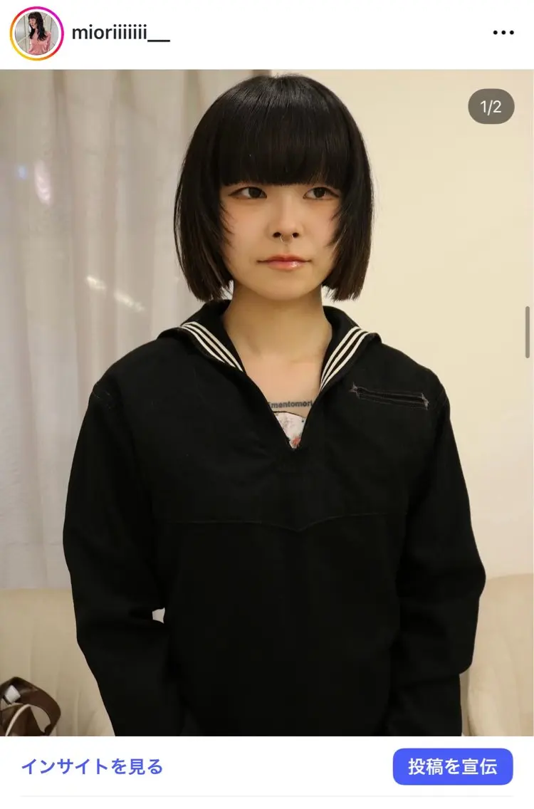 ショート カット 松村 澪里のヘアスタイル