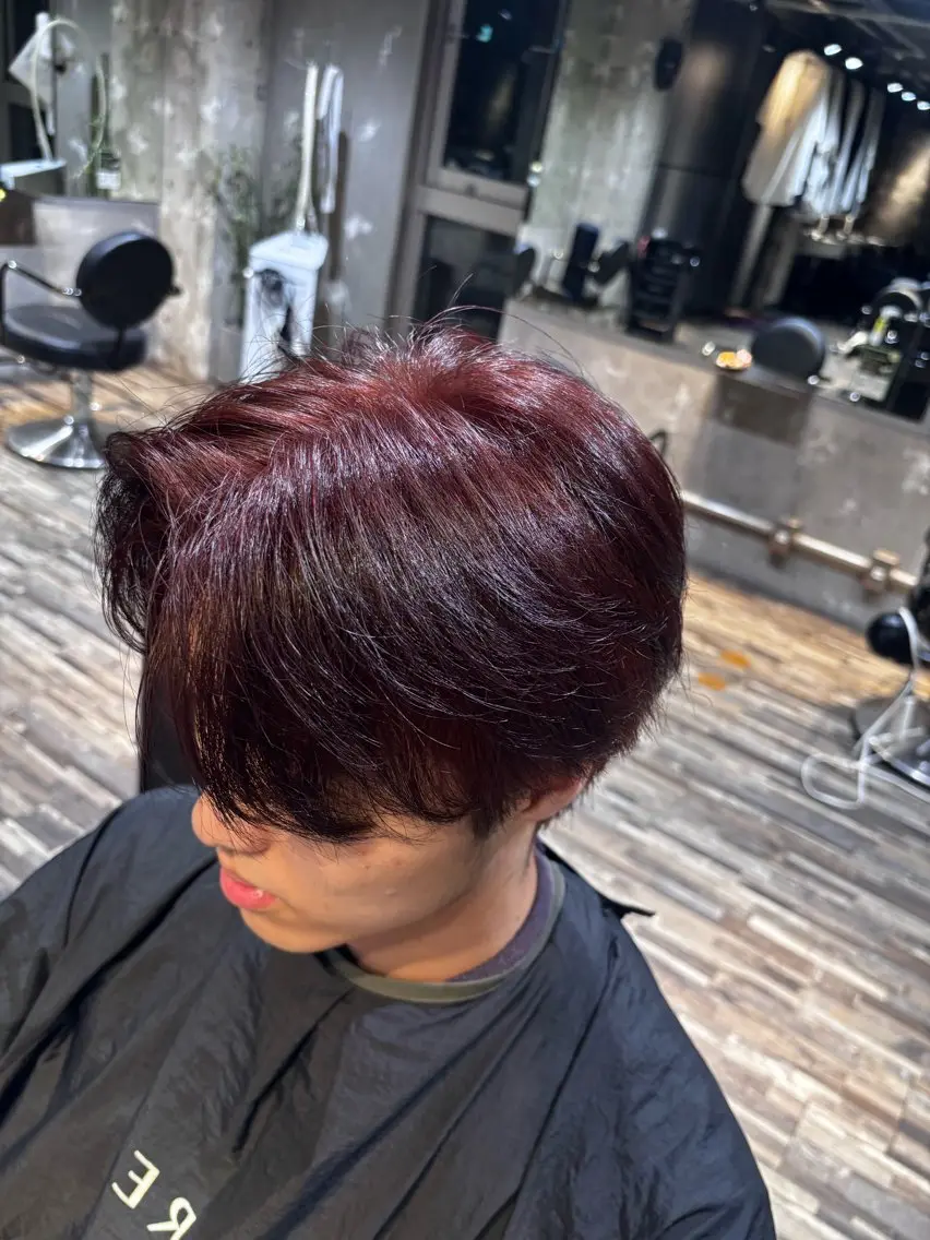 メンズ メンズブリーチ 前田 淳宏のヘアスタイル