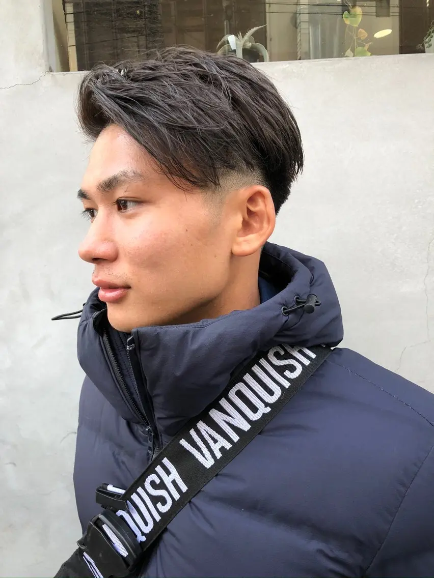 ショート メンズ フェードカット CHIRU hair salonのヘアスタイル