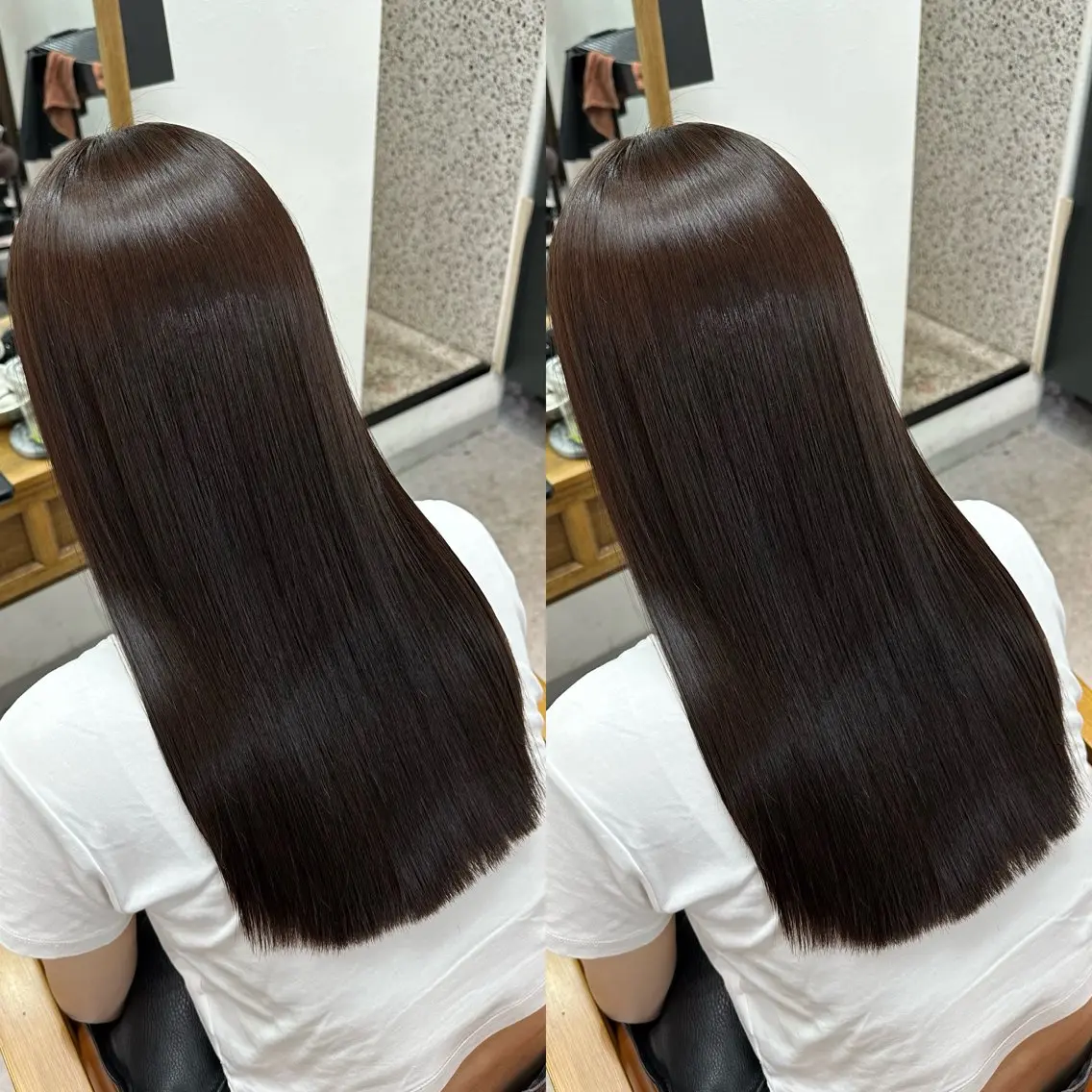 ロング カラー ブラウンカラー 透明感カラー ヘアカラー slit kokoroのヘアスタイル