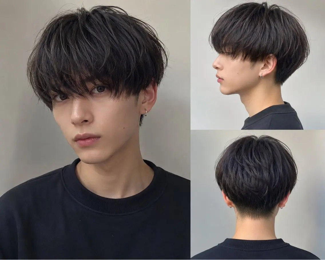 ショート メンズ 佐々木 恵のヘアスタイル