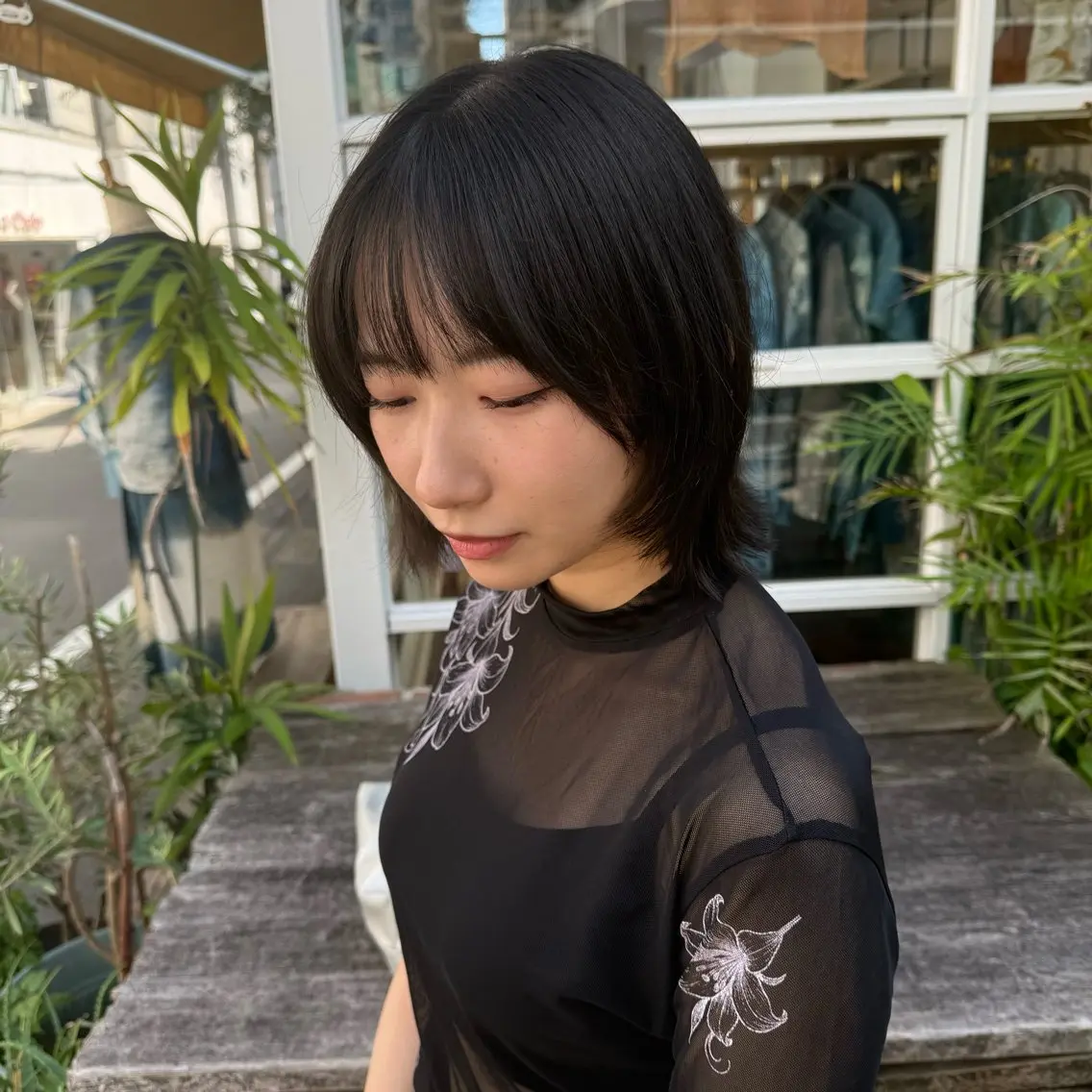 ショート ボブレイヤー ボブ レイヤーカット カット 【副店長】DAYS 2nd 久木山湧也のヘアスタイル