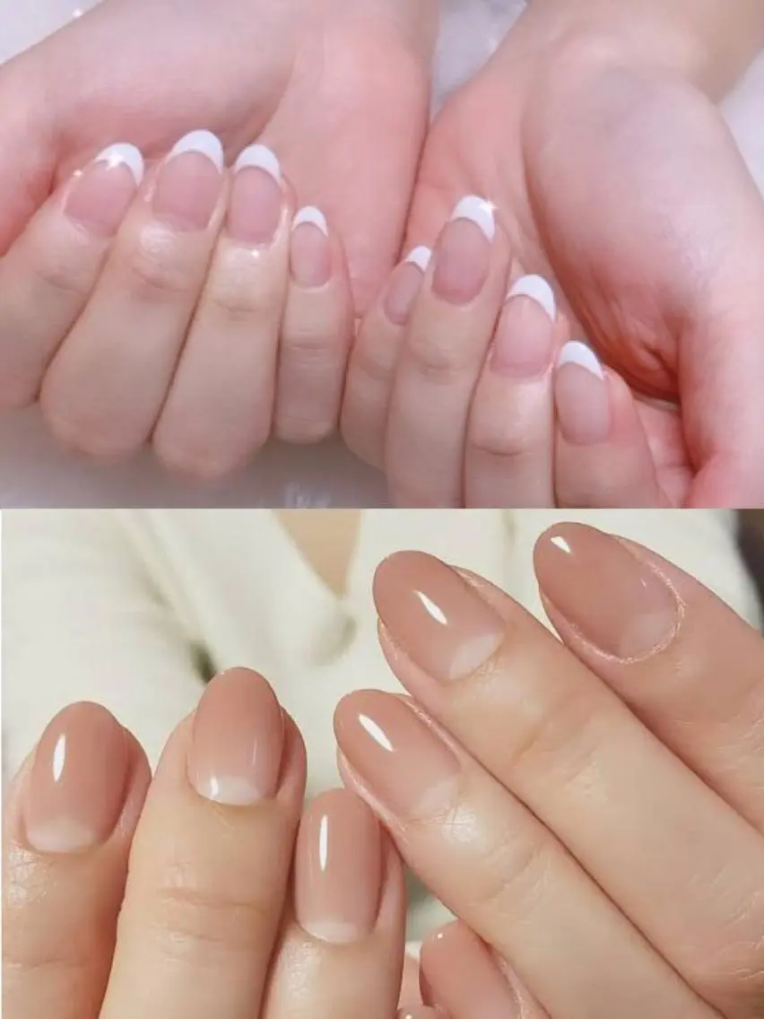 ★オフ有り 💖フレンチorグラデーション  ※ケア＆オフ込み ¥7,000→¥6,000の写真