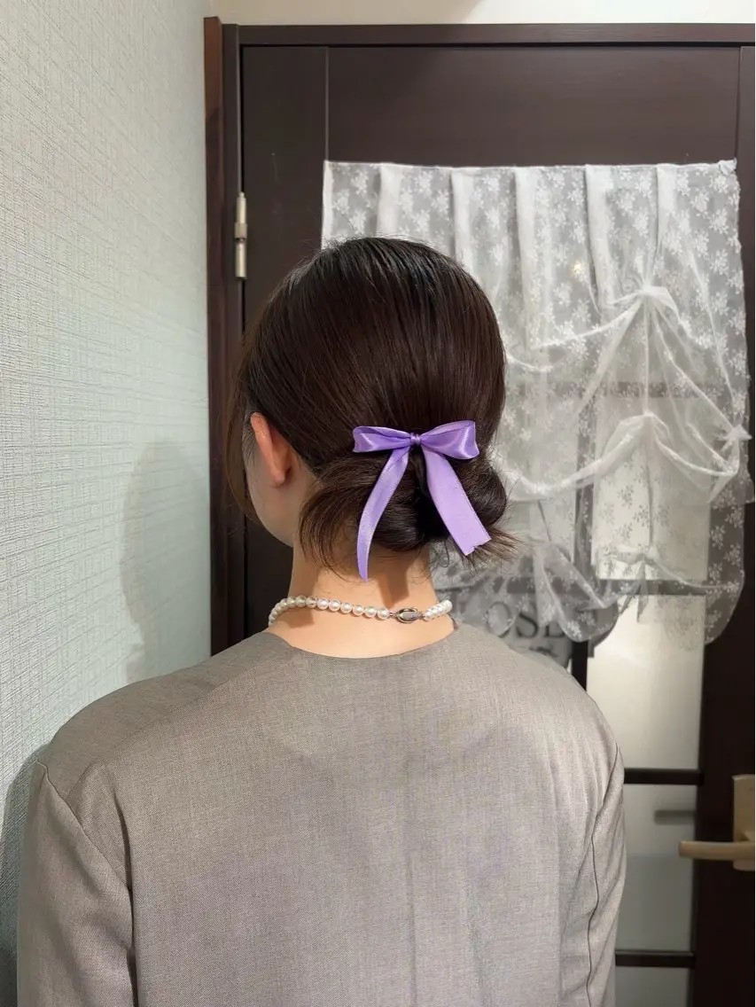 ミディアム ヘアアレンジ ココシャル miranoのヘアスタイル