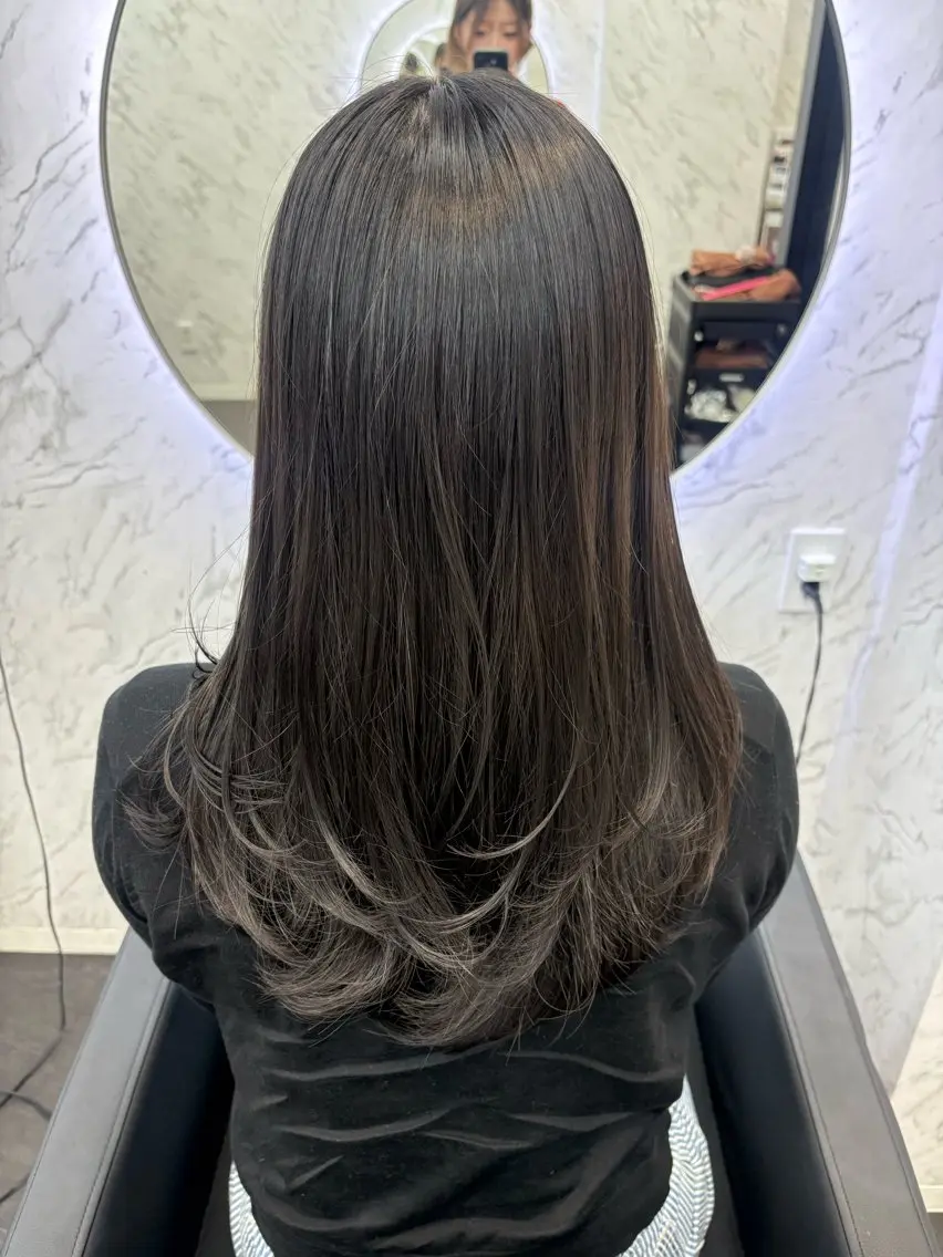 カット 韓国ヘア🎀 /♡𝓝𝓸𝓪♡のヘアスタイル