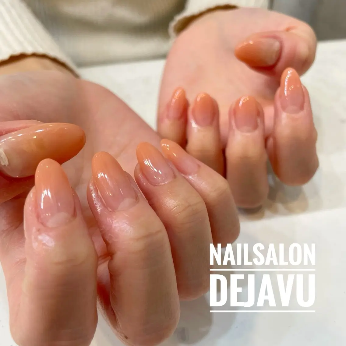 ネイル グラデーション ハンドネイル Nailsalon Dejavuのネイルデザイン