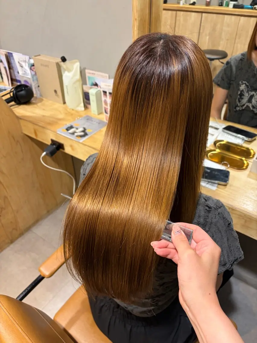 ロング トリートメント ioe元町 yukaのヘアスタイル