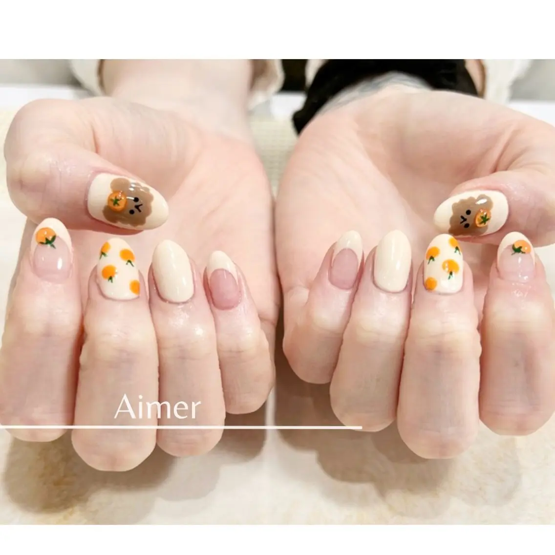 ネイル ハンドネイル nailsalon Aimerのネイルデザイン