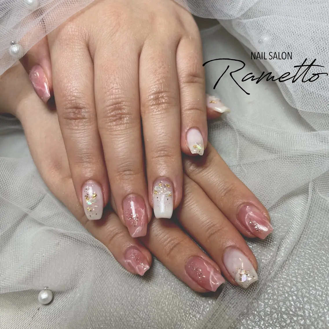 ネイル ハンドネイル NAILSALON Ramettoのネイルデザイン