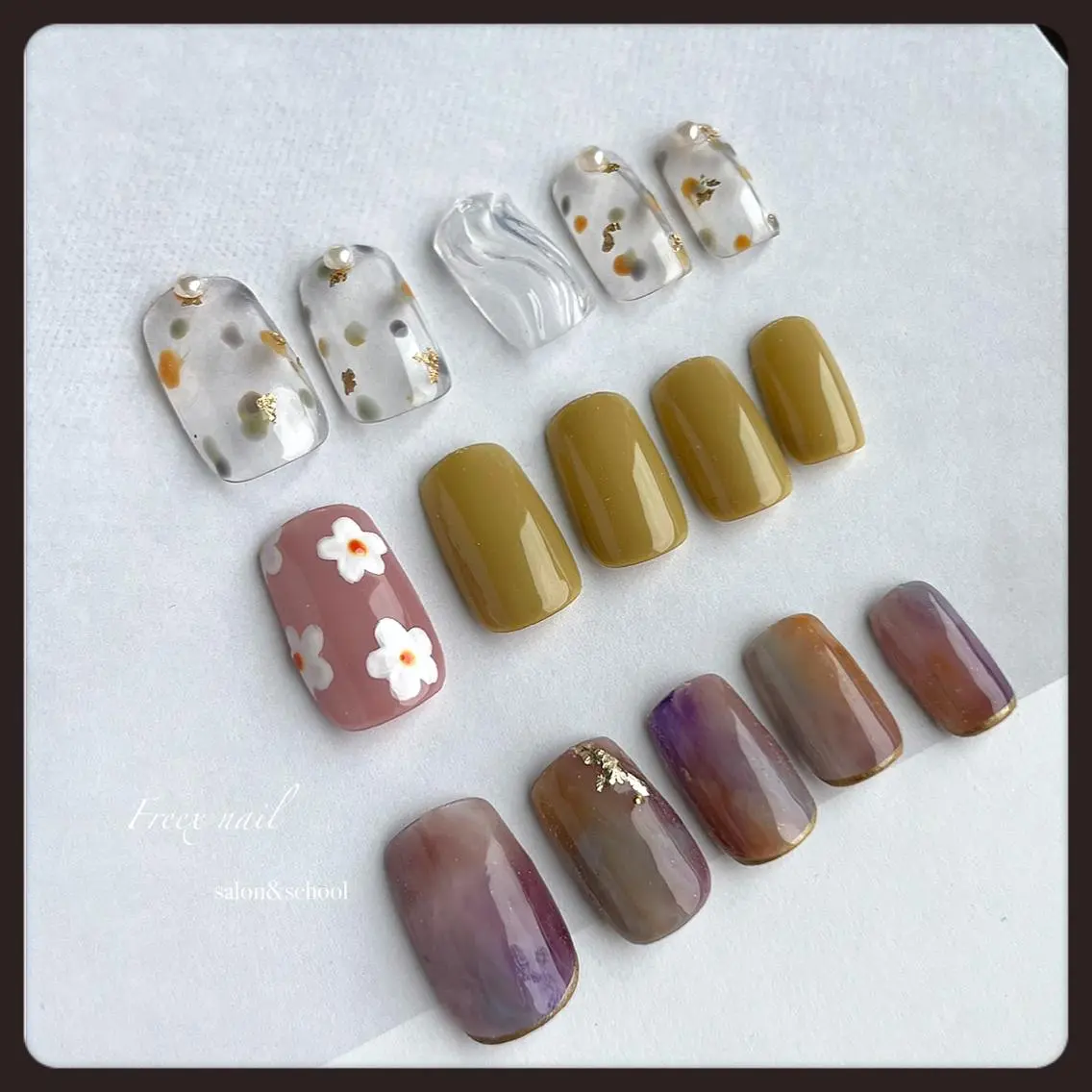 ネイル ハンドネイル ハンドケア freex nail /ニュアンス/個性派のネイルデザイン