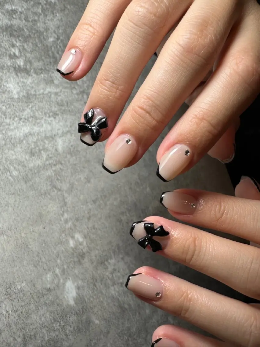 ネイル リボン NAIL'S MODAのネイルデザイン