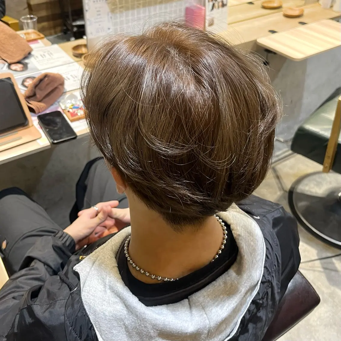 カラー メンズ 阪急伊丹🫧 ahu かなうのヘアスタイル