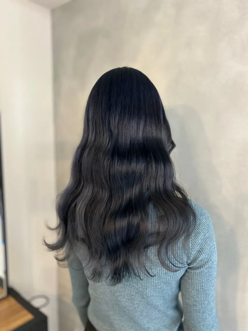 ロング ヘアカラー 似合わせカット&艶 カラー🤍ヒナタ🤍のヘアスタイル