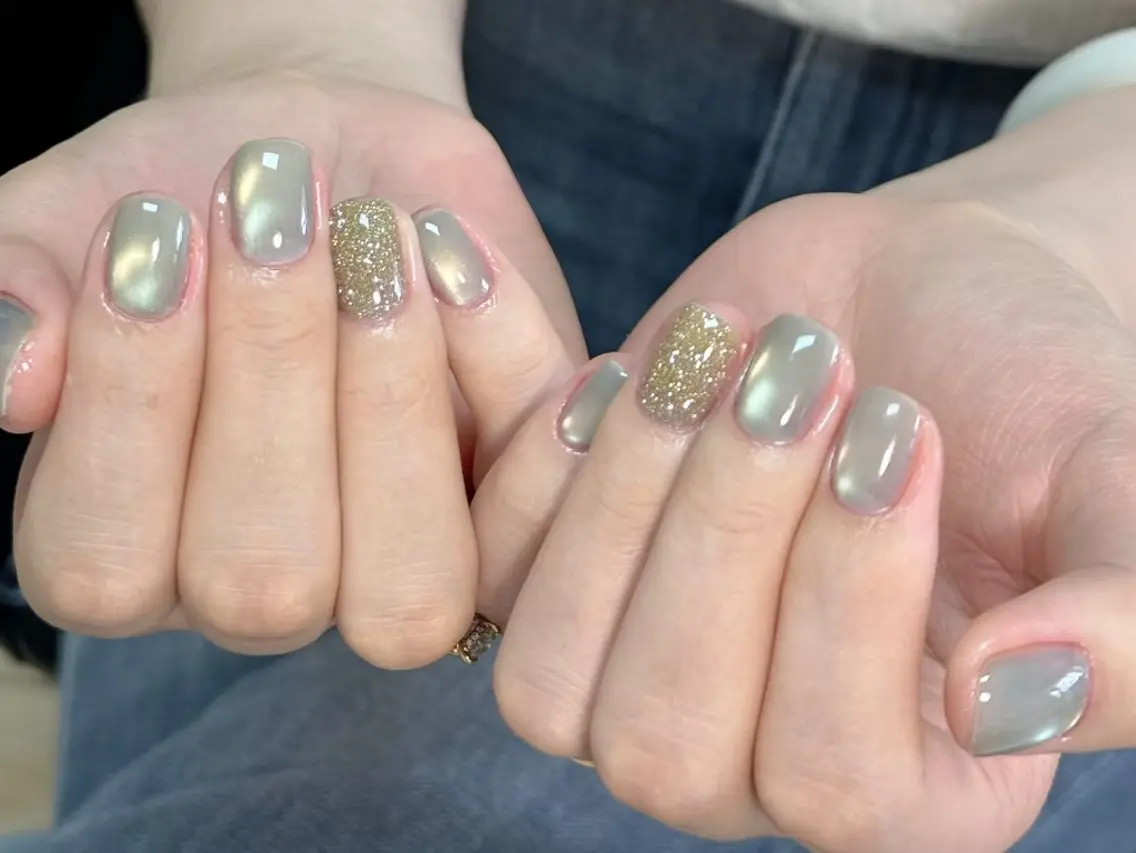 ネイル ハンドネイル 🍑 momo_nailのネイルデザイン