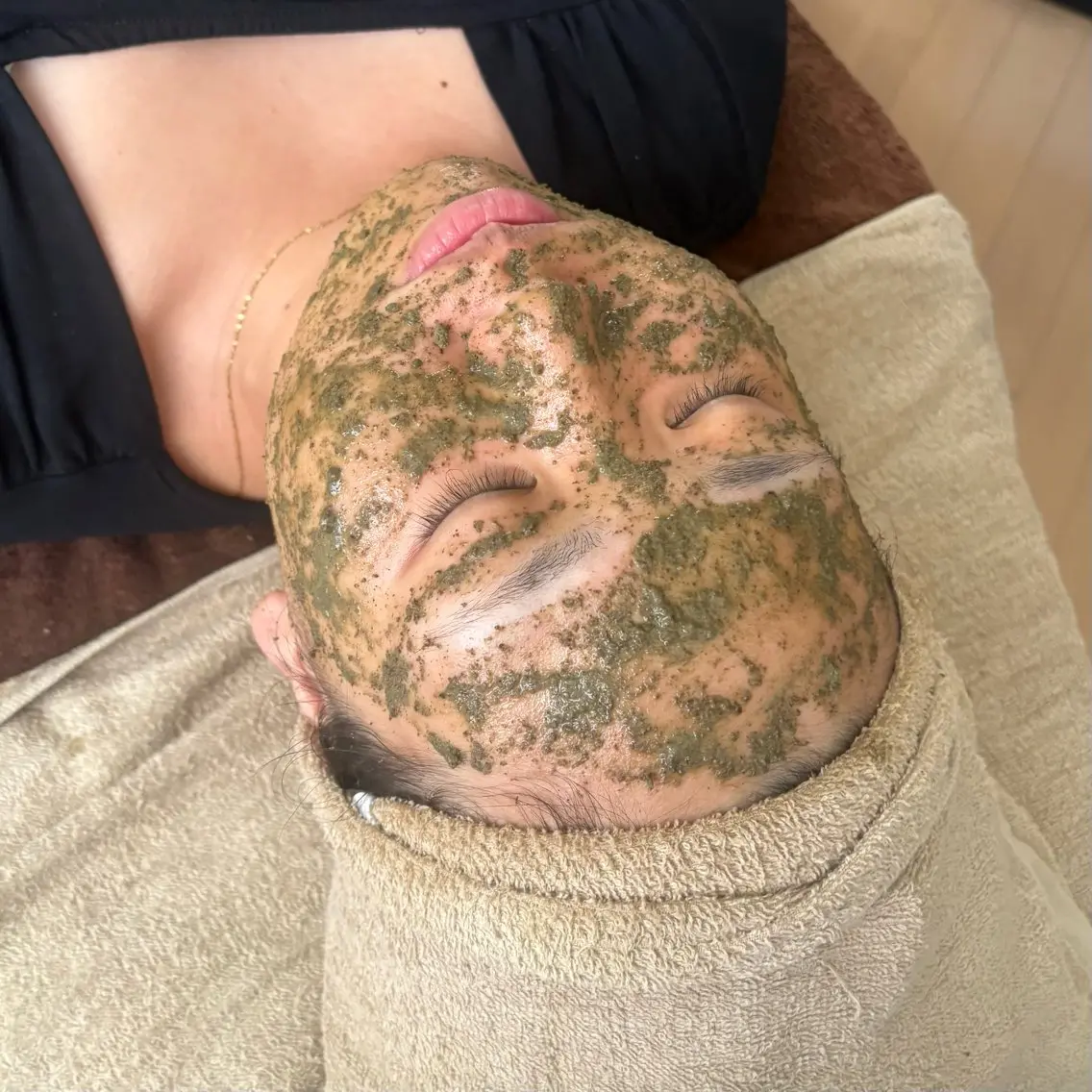 ドライヘッドスパ付き💆‍♀️✨ハーブピーリング🌿(剥離なし)の写真