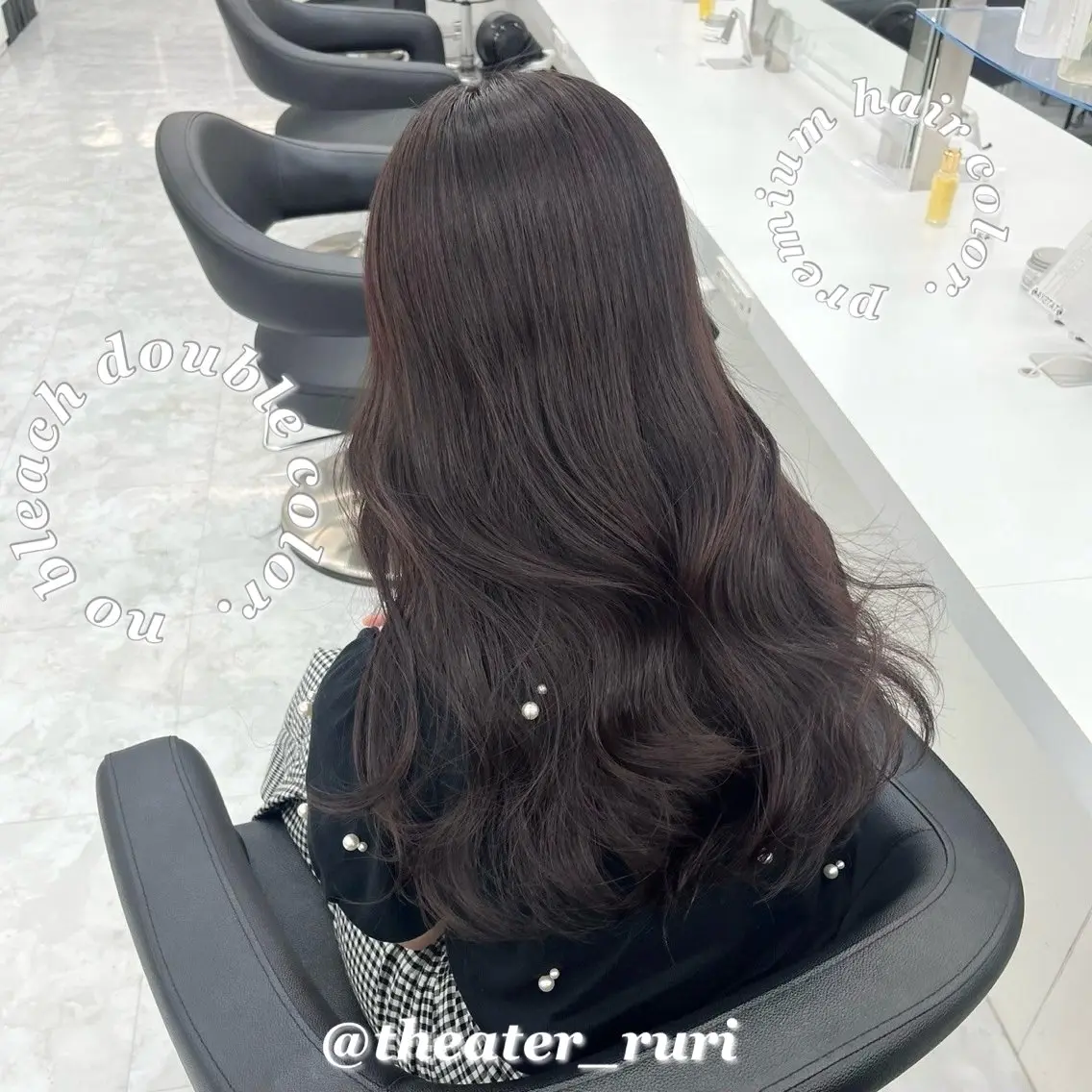ロング カラー ふわっと抜け感🫧 ブラウンベージュ🤎のヘアスタイル