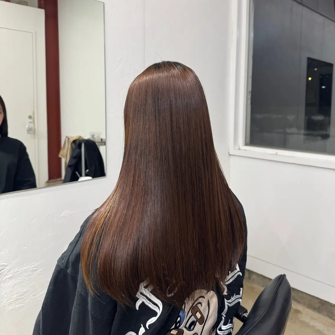 ロング 髪質改善 縮毛矯正 ブリックマウント ヘアメイク/みりあのヘアスタイル