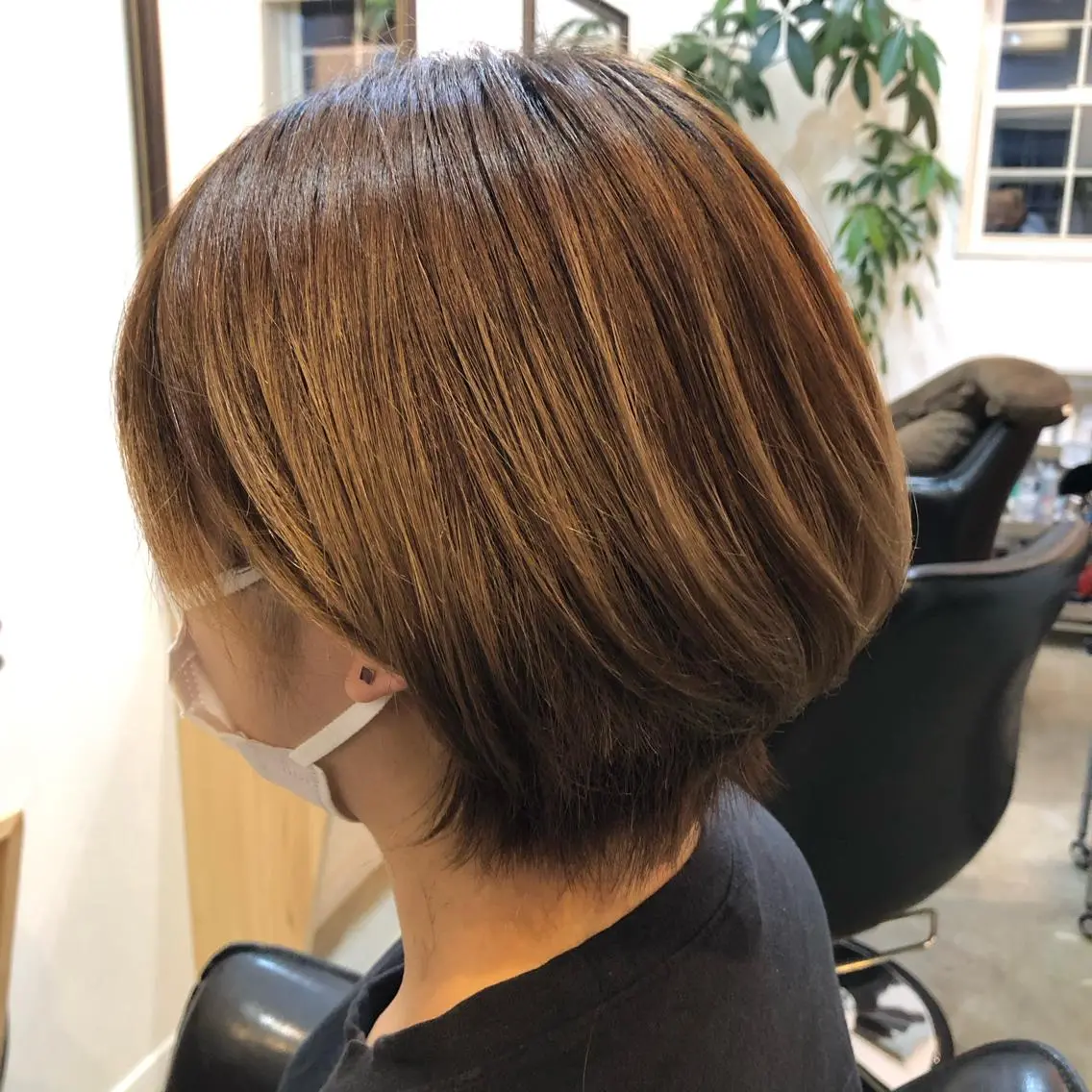 ショート ショートボブ ボブ ショートヘア 山口 晃也のヘアスタイル