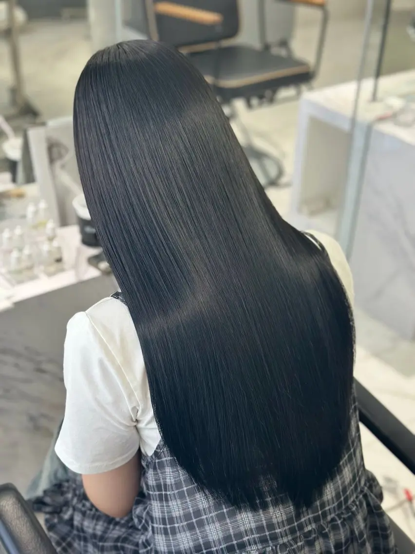 セミロング ヘアカラー kanoka似合わせ ×垢抜けhair🩰のヘアスタイル
