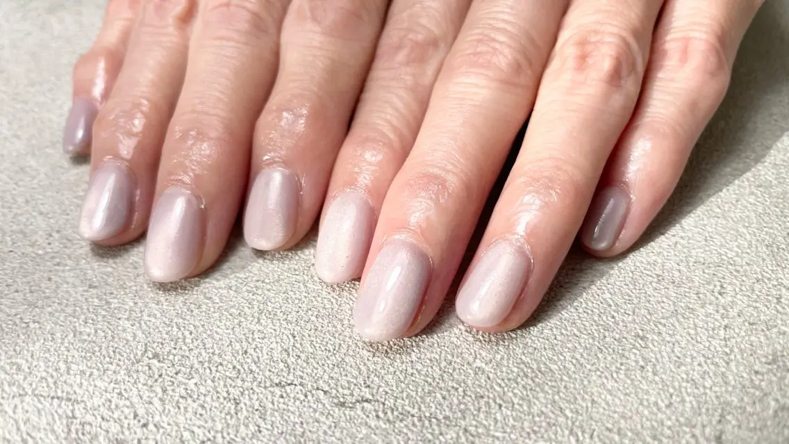 ネイル マグネットネイル ワンカラーネイル cosmic nailのネイルデザイン