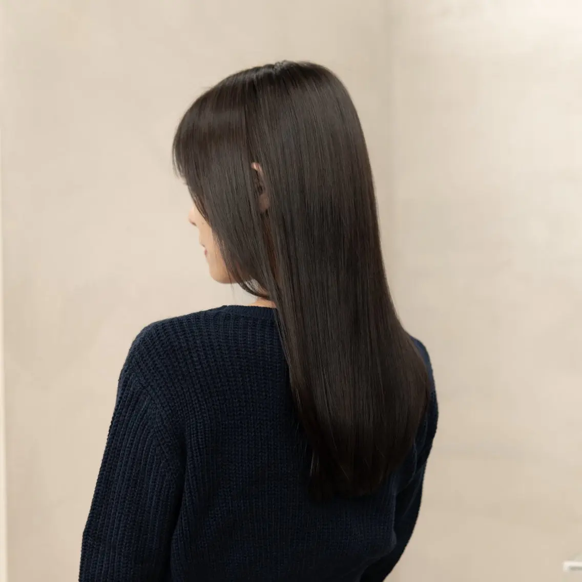 前髪酸性ストレート➕カット➕カラー➕アマトラリンゴ幹細胞トリートメントの写真