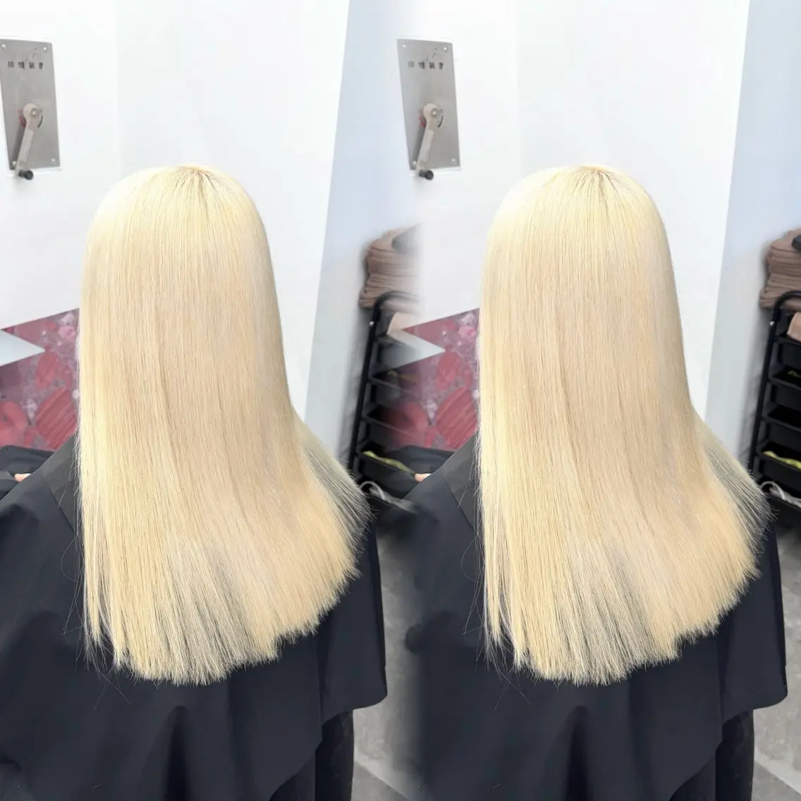 カラー ブロンド ヘアカラー PELEmana🎀 ハイトーン🧚🪄のヘアスタイル