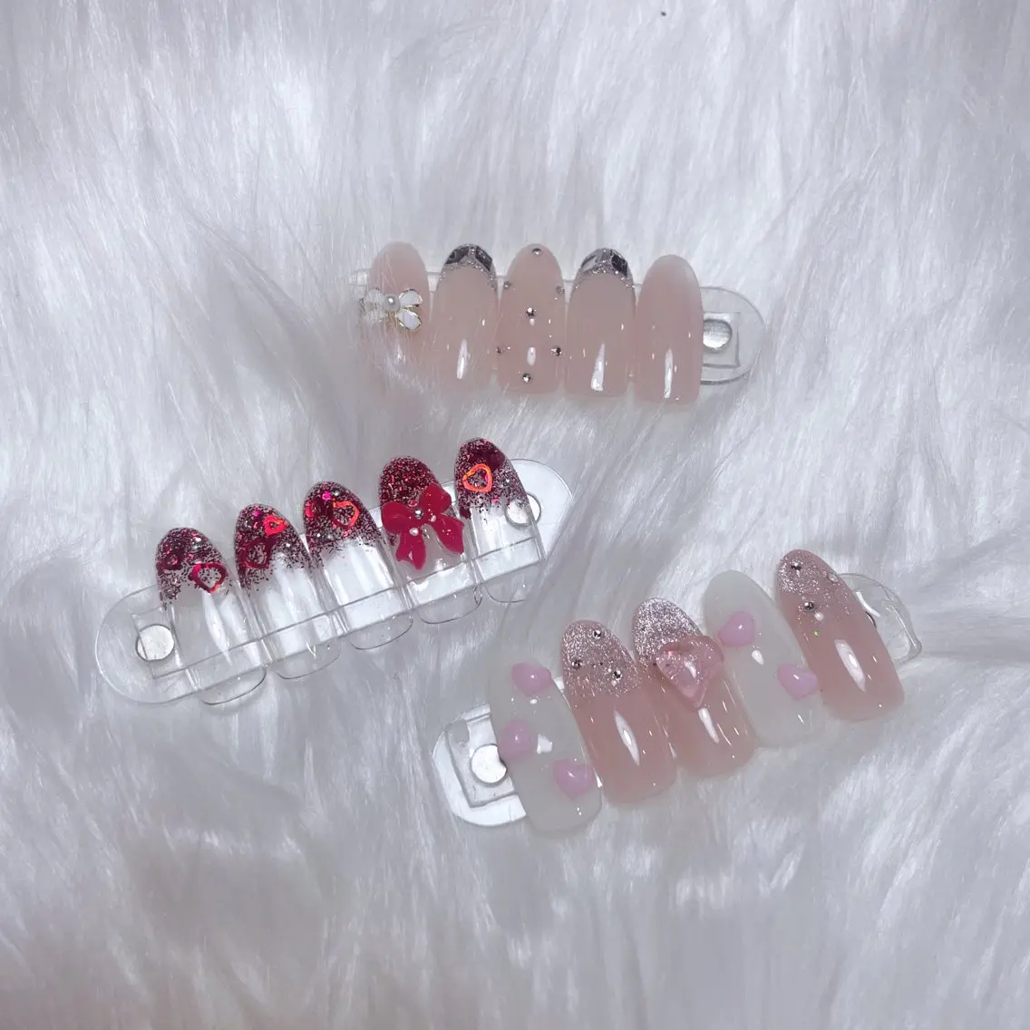 ネイル 春ネイル バレンタイン D.d Nail Moeのネイルデザイン
