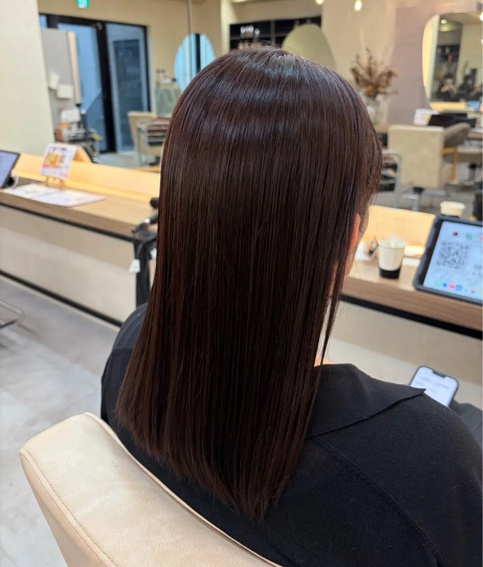 カラー 艶カラー🫧 yumiのヘアスタイル