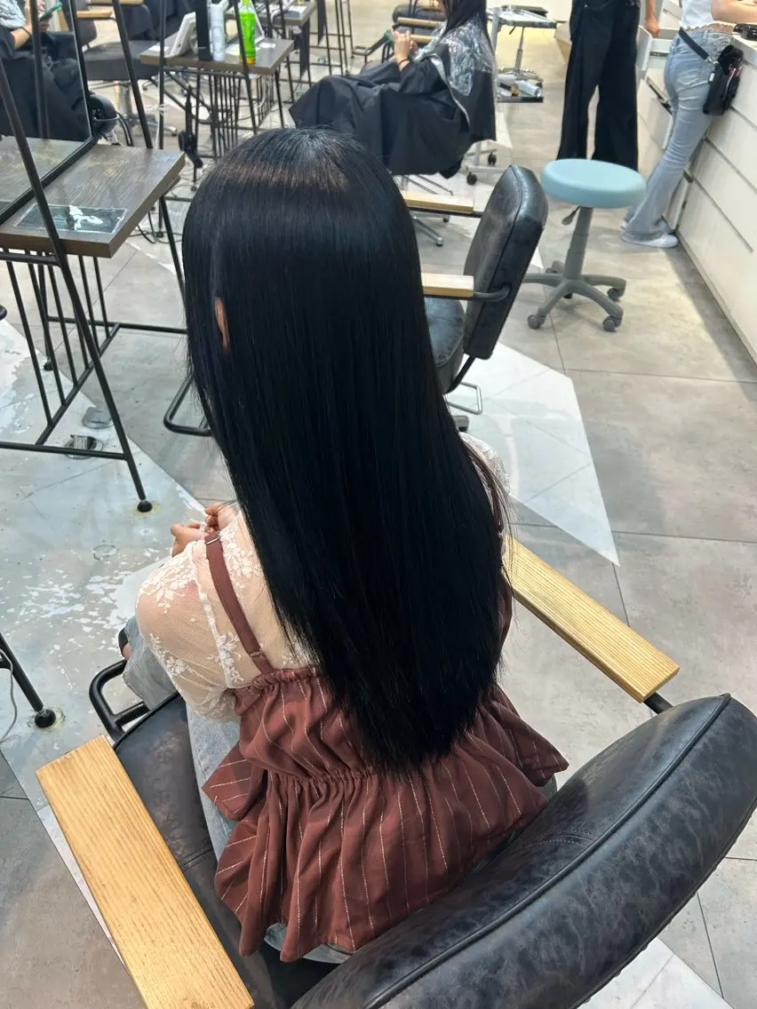 カラー ヘアカラー 暖色ෆ‪透明感カラー 🩷cocoriのヘアスタイル