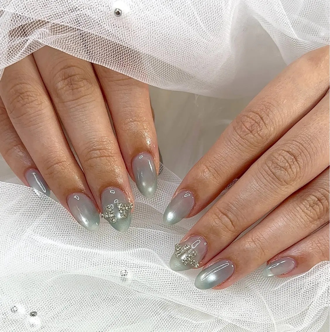 ネイル ハンドネイル nail🩵ྀི Rioのネイルデザイン